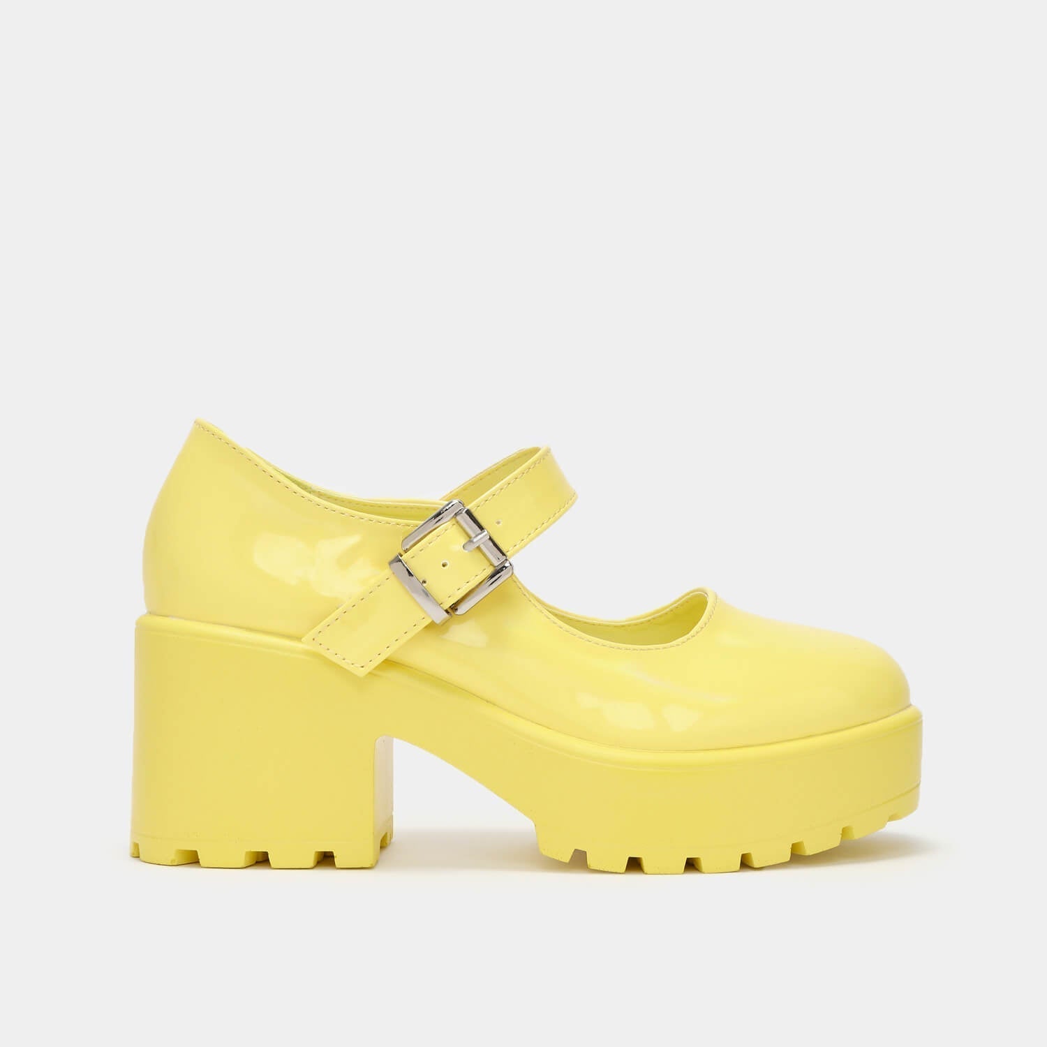 Tira Mary Jane Shoes 'Sunshine Yellow Edition' - Mary Janes - KOI Footwear - Yellow - Model View