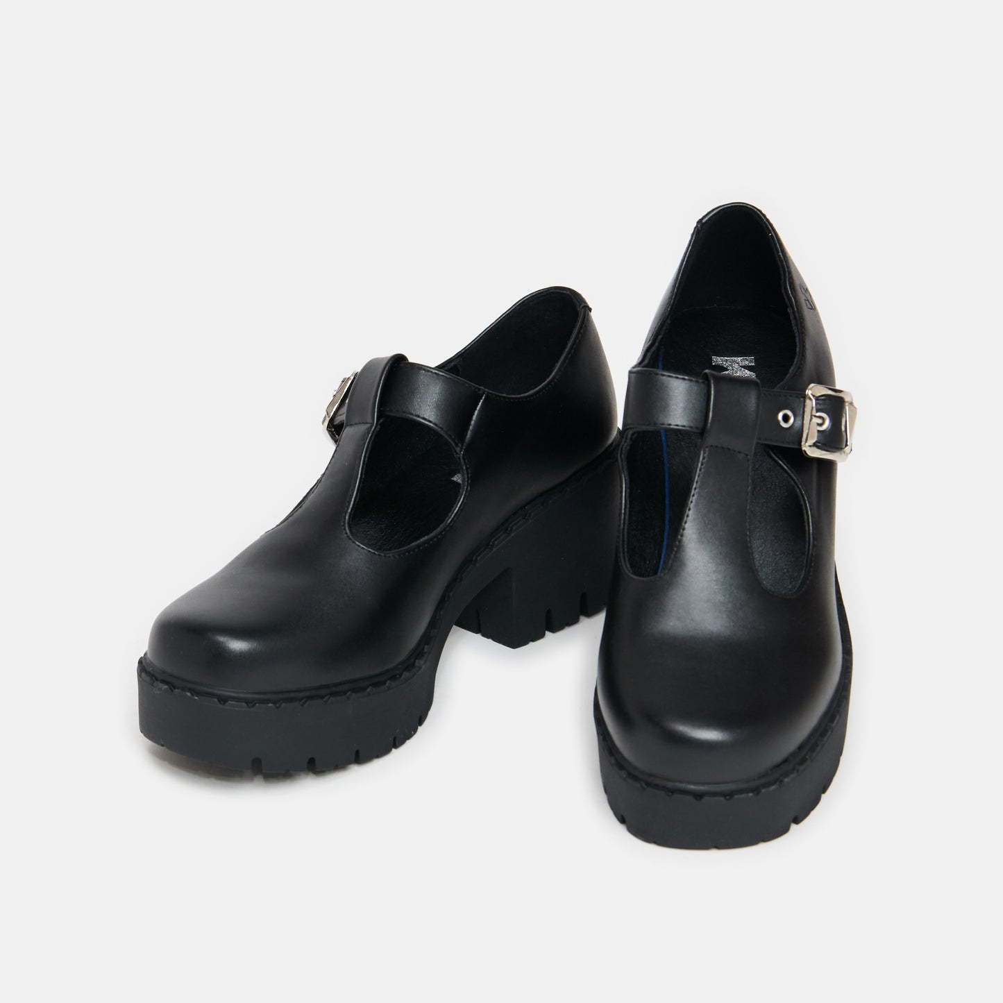 Kazuki Switch Mary Jane Shoes - Mary Janes - KOI Footwear - Black - Front View