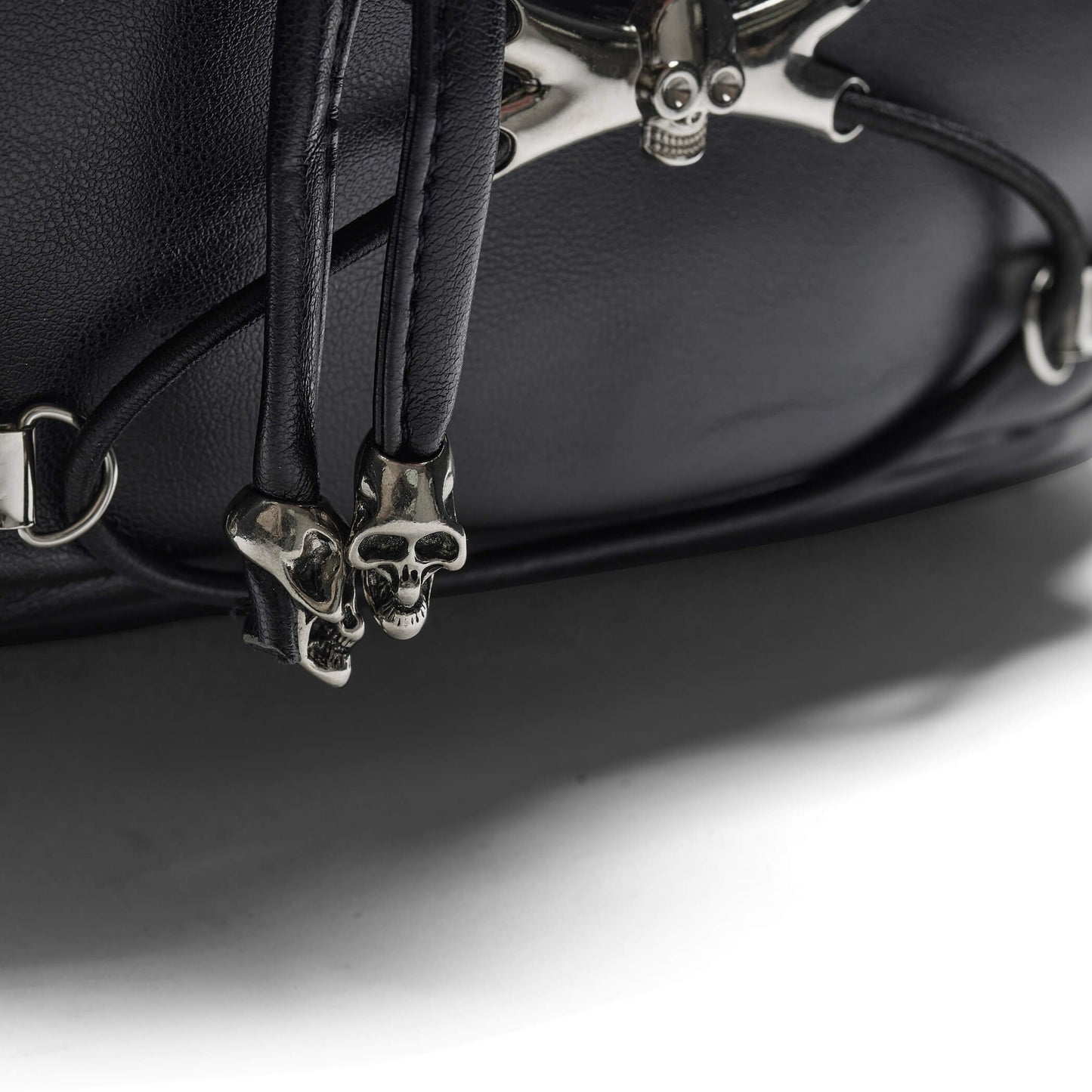 Rimo Black Mini Backpack - Accessories - KOI Footwear - Black - Front Detail
