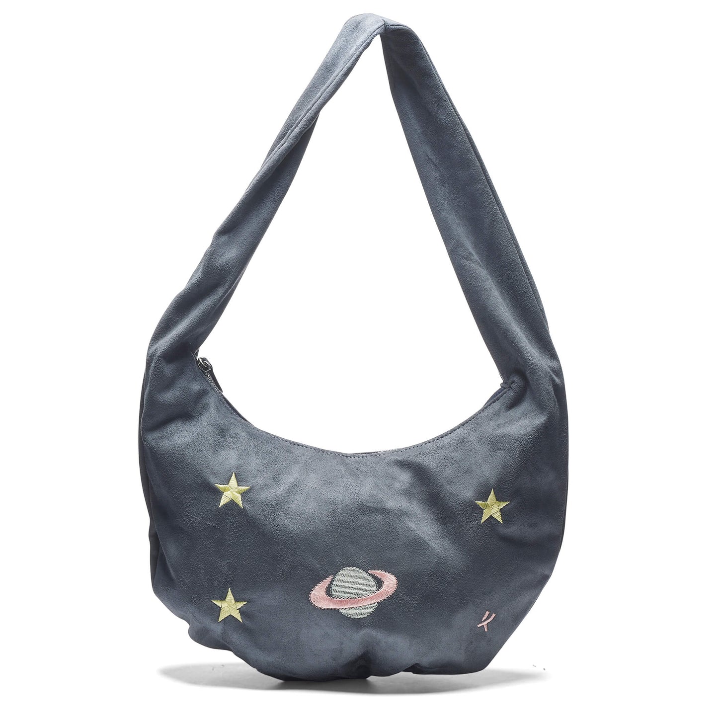 A Fairytale Galaxy Shoulder Bag - Accessories - KOI Footwear - Grey - Front View