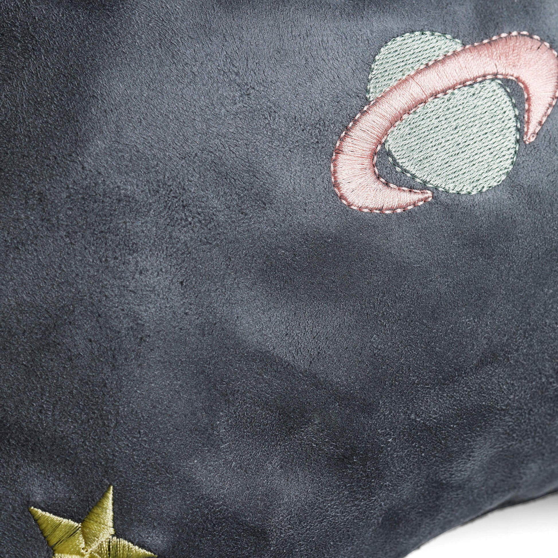 A Fairytale Galaxy Shoulder Bag - Accessories - KOI Footwear - Grey - Close-Up Detail