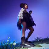 Vagar Safety Pin Tale Mary Janes