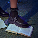 Vagar Safety Pin Tale Mary Janes