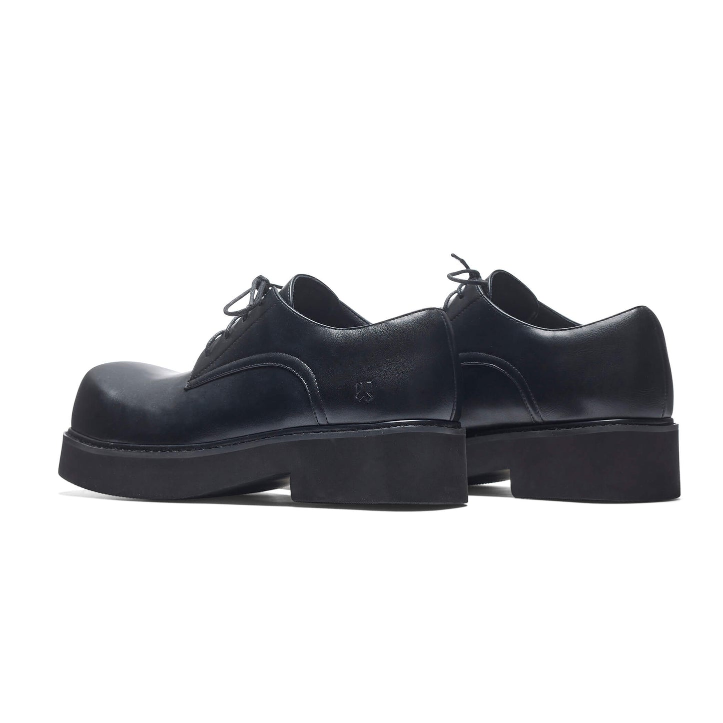 400% Oversized Derby Shoes - Black - Koi Footwear - Black View