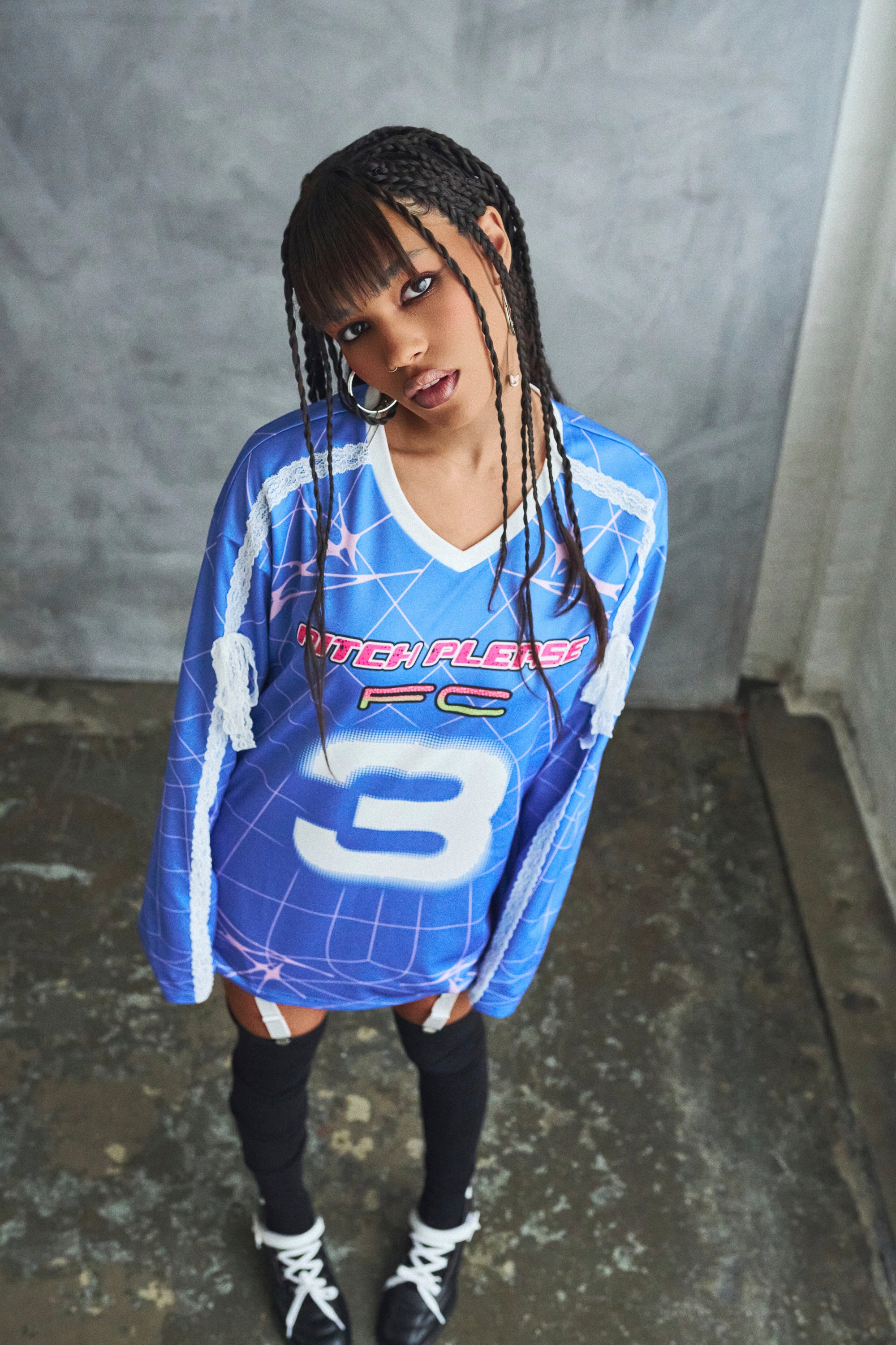 Pitch Please Oversized Shirt Dress