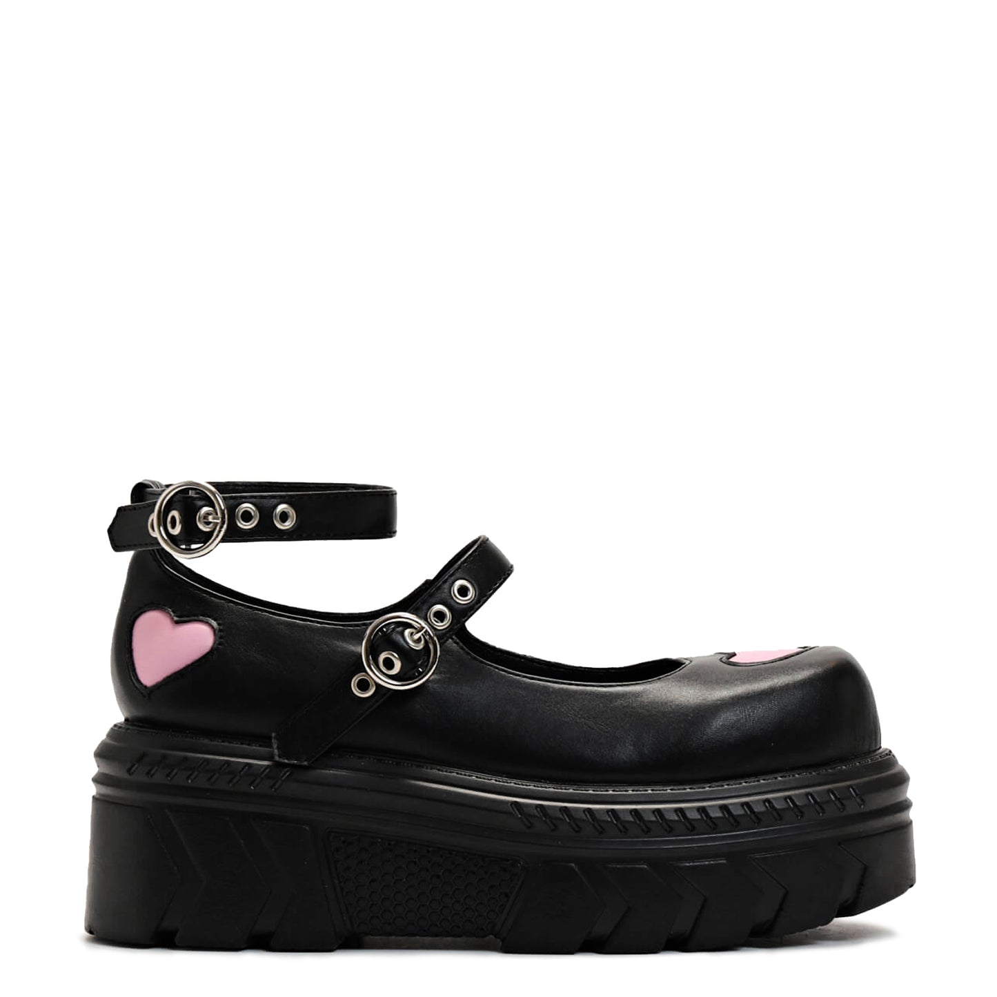 A Warrior's Heart Stomper Shoes - Shoes - KOI Footwear - Black - Main View
