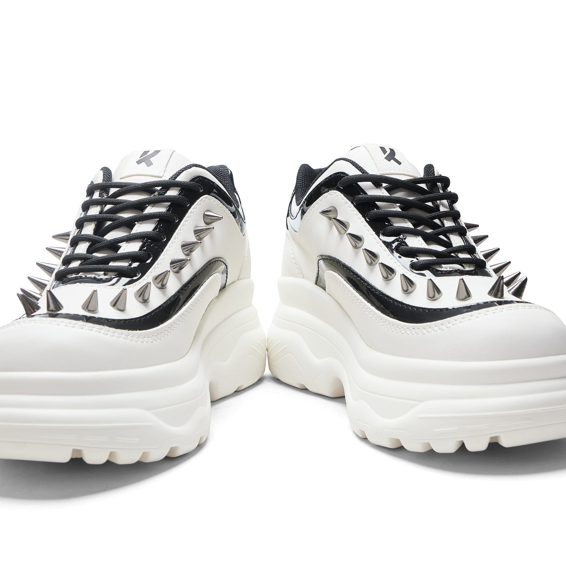 Achromatic Bane of Exile Trainers - Trainers - KOI Footwear - White - Front Detail