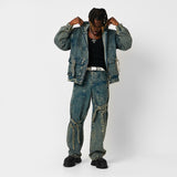 Allsander Men's Platform Trainers - Black