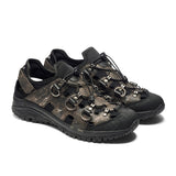 Apex Predator Men's Trail Hybrid Sandals - Grey - Koi Footwear - Three-Quarters View