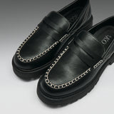 Apis Black Loafers