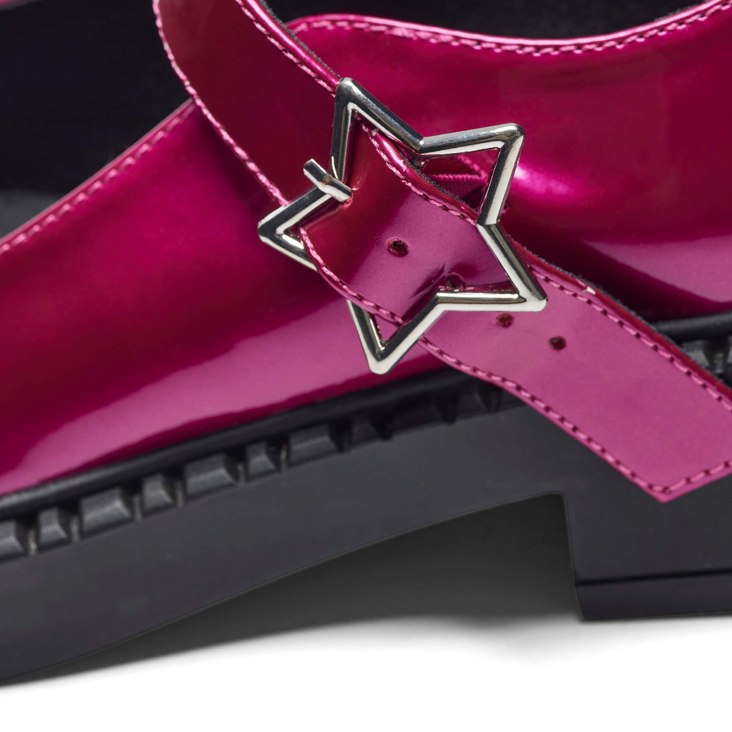 Astral Prime Tale Mary Janes - Candy Pink - KOI Footwear - Buckle Detail