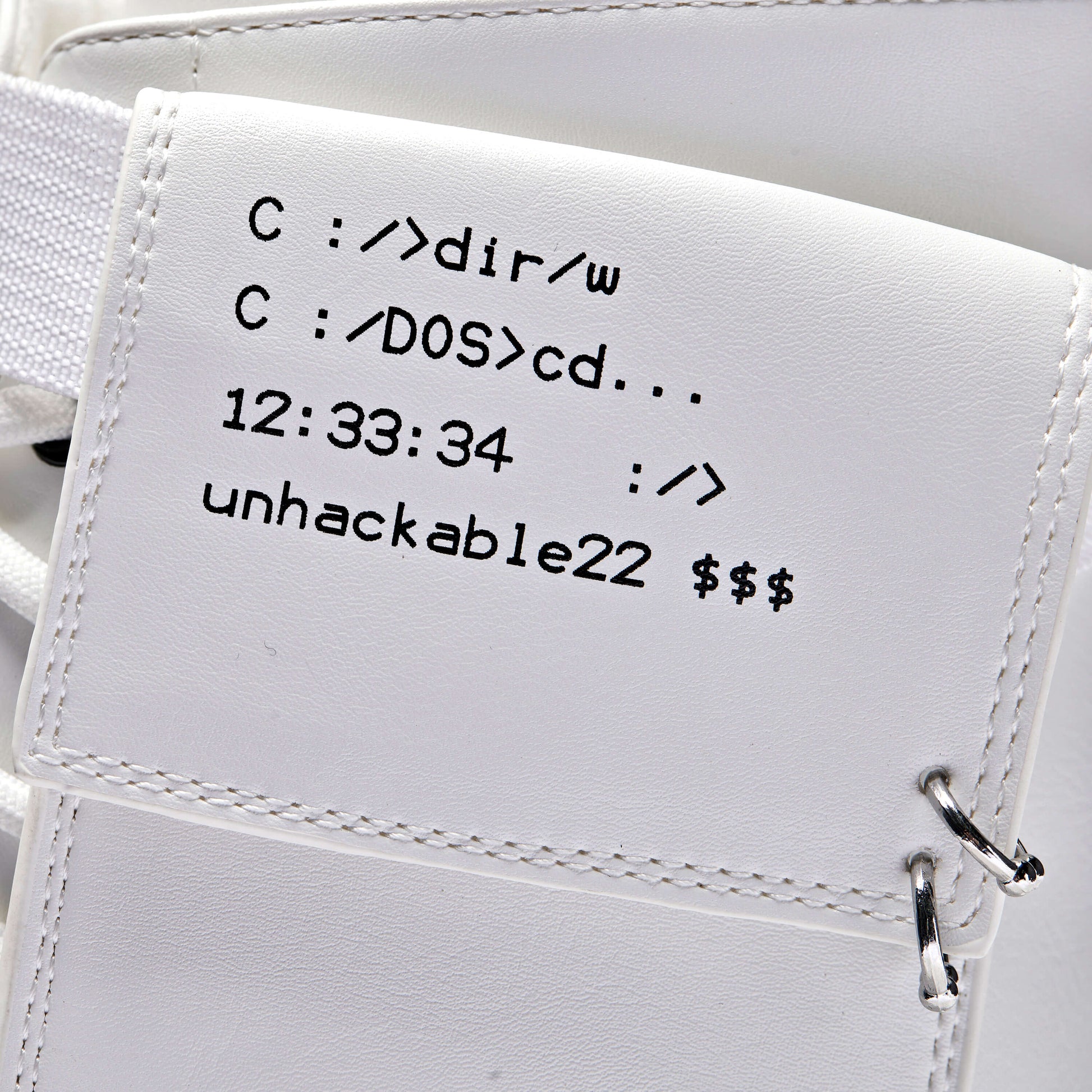 Banshee White Boots - Ankle Boots - KOI Footwear - White - Pocket Detail