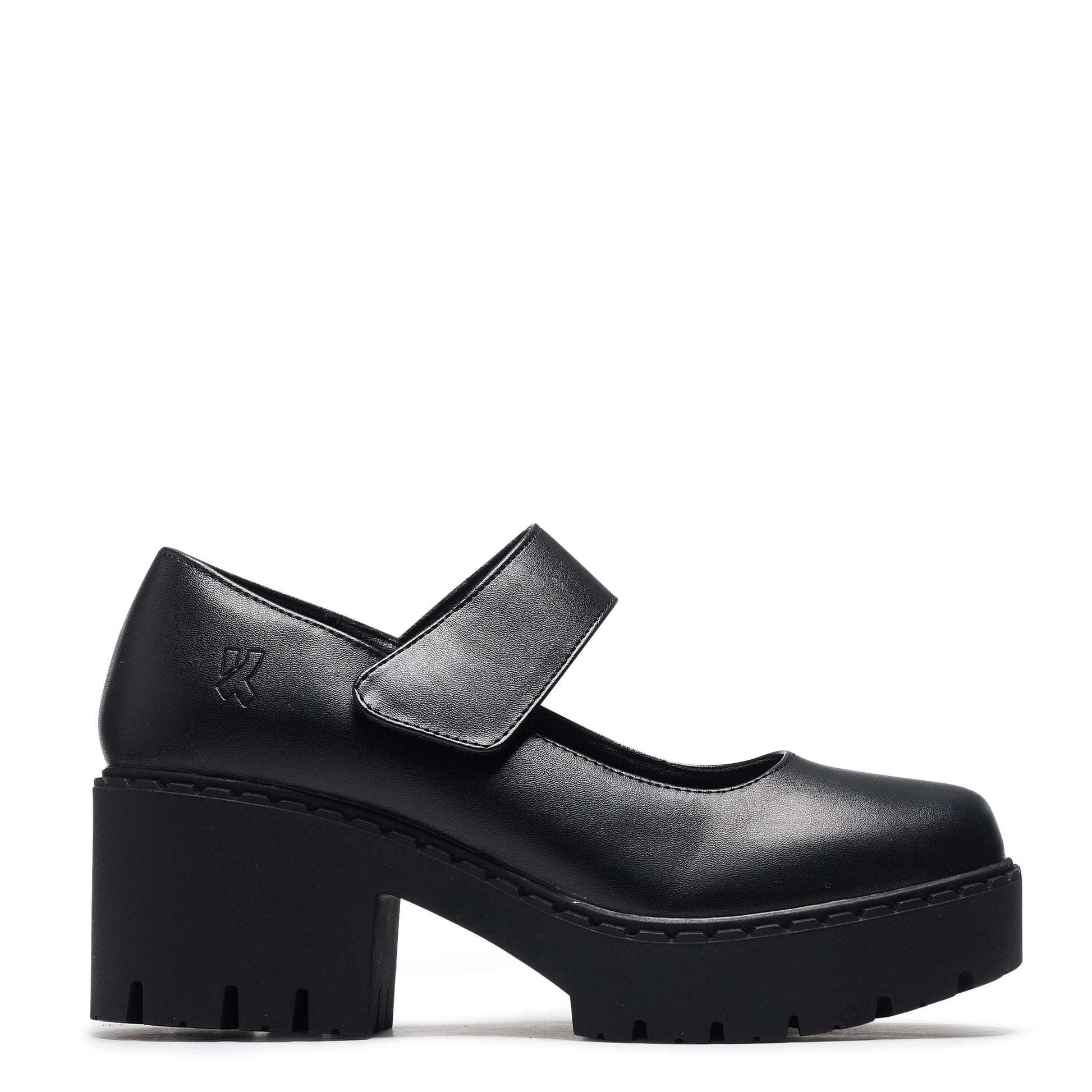 Beacons Switch Mary Jane Shoes - Mary Janes - KOI Footwear - Black - Side View