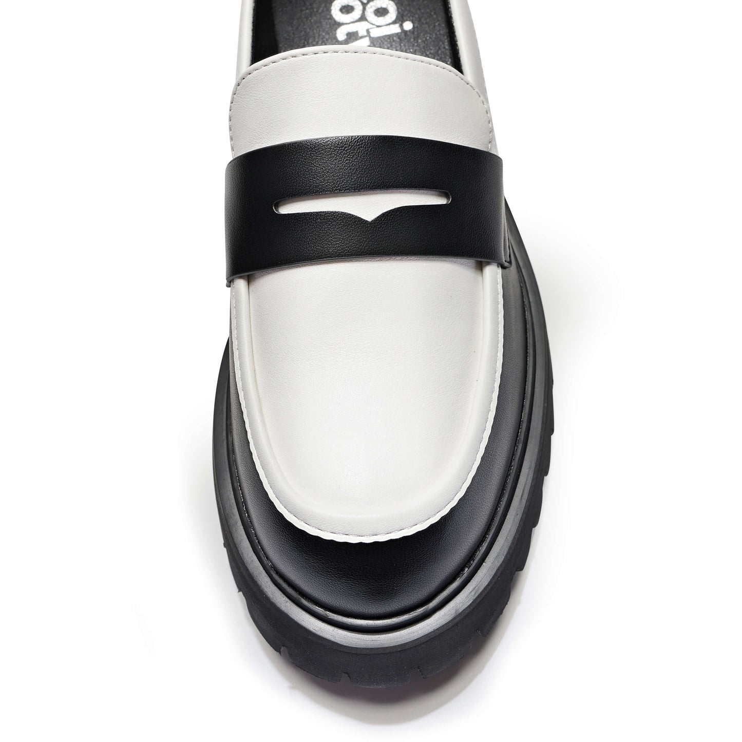 Birch Monochrome Loafers - Shoes - KOI Footwear - Multi - Top View