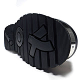 Borin Men's Hardware Platform Boots - Ankle Boots - KOI Footwear - Black - Sole Detail