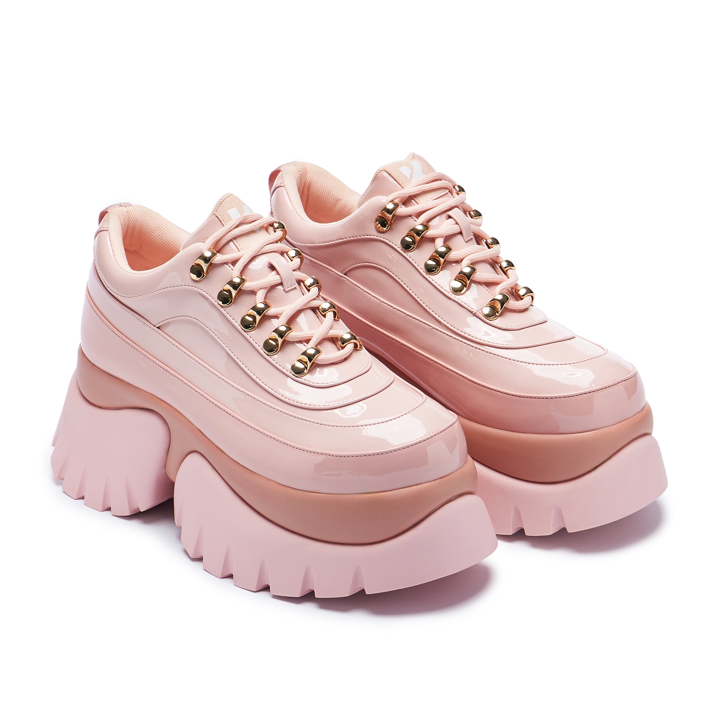 Layer Cake Koi Chunky Trainers Cake Show Ballerina Platform Shoes