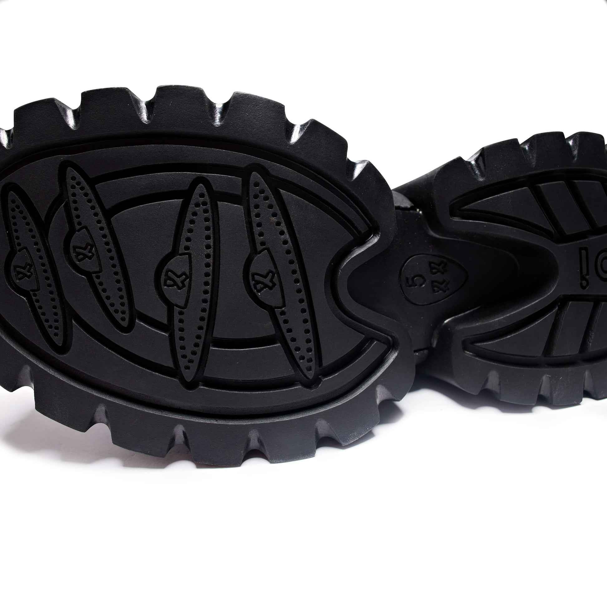 Chronicles Vilun Platform Trainers - Trainers - KOI Footwear - Black - Sole Detail