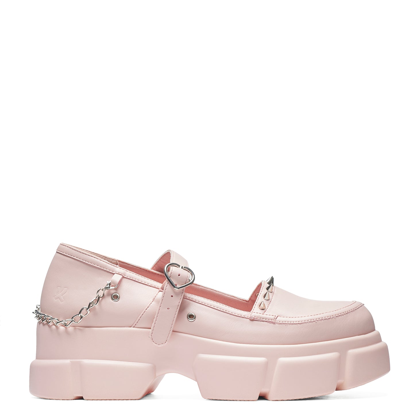 Cloud Mist Chunky Shoes - Baby Pink - Shoes - KOI Footwear - Pink - Side View
