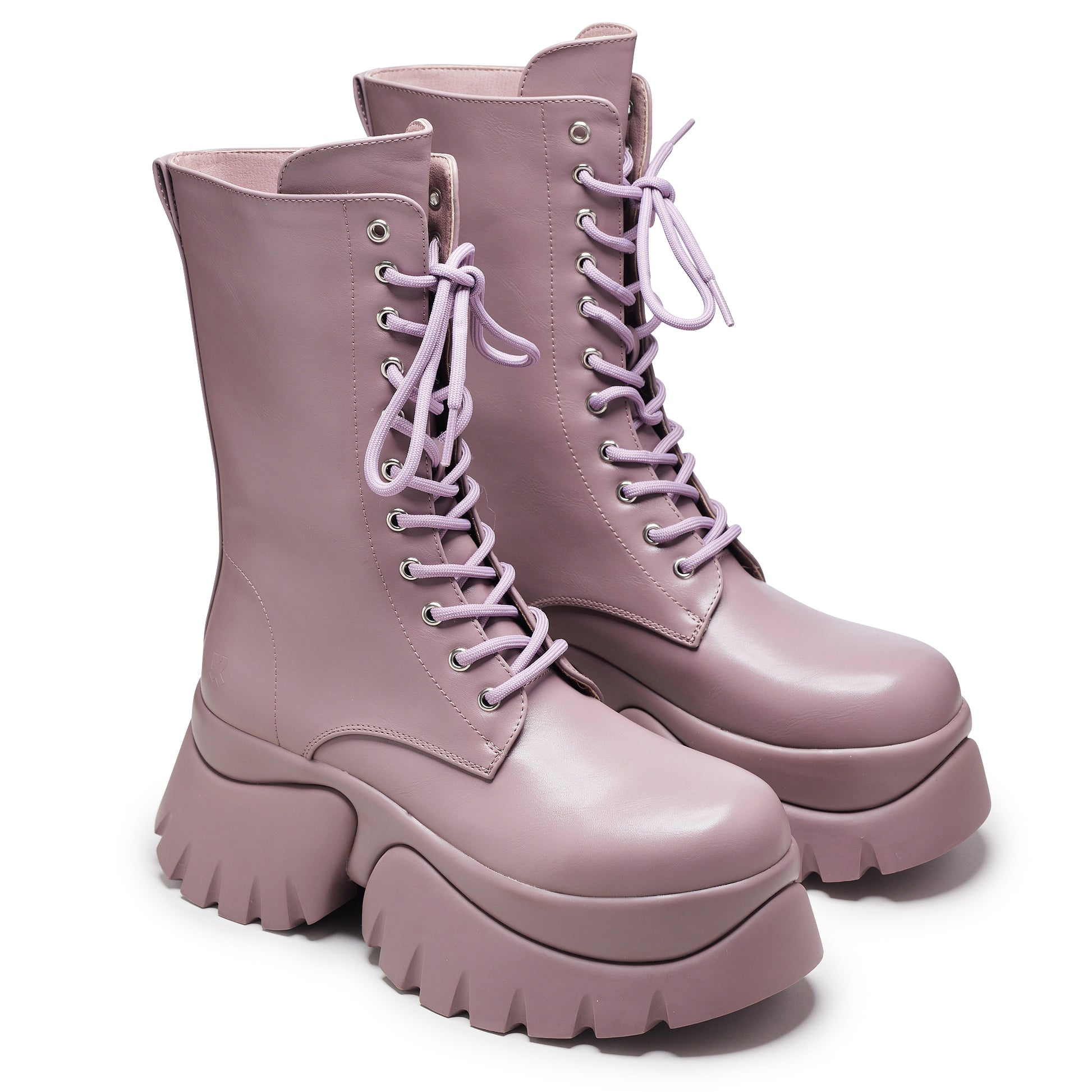 Costal Cruiser Vilun Ankle Boots - Mauve - Ankle Boots - KOI Footwear - Purple - Three-Quarter View