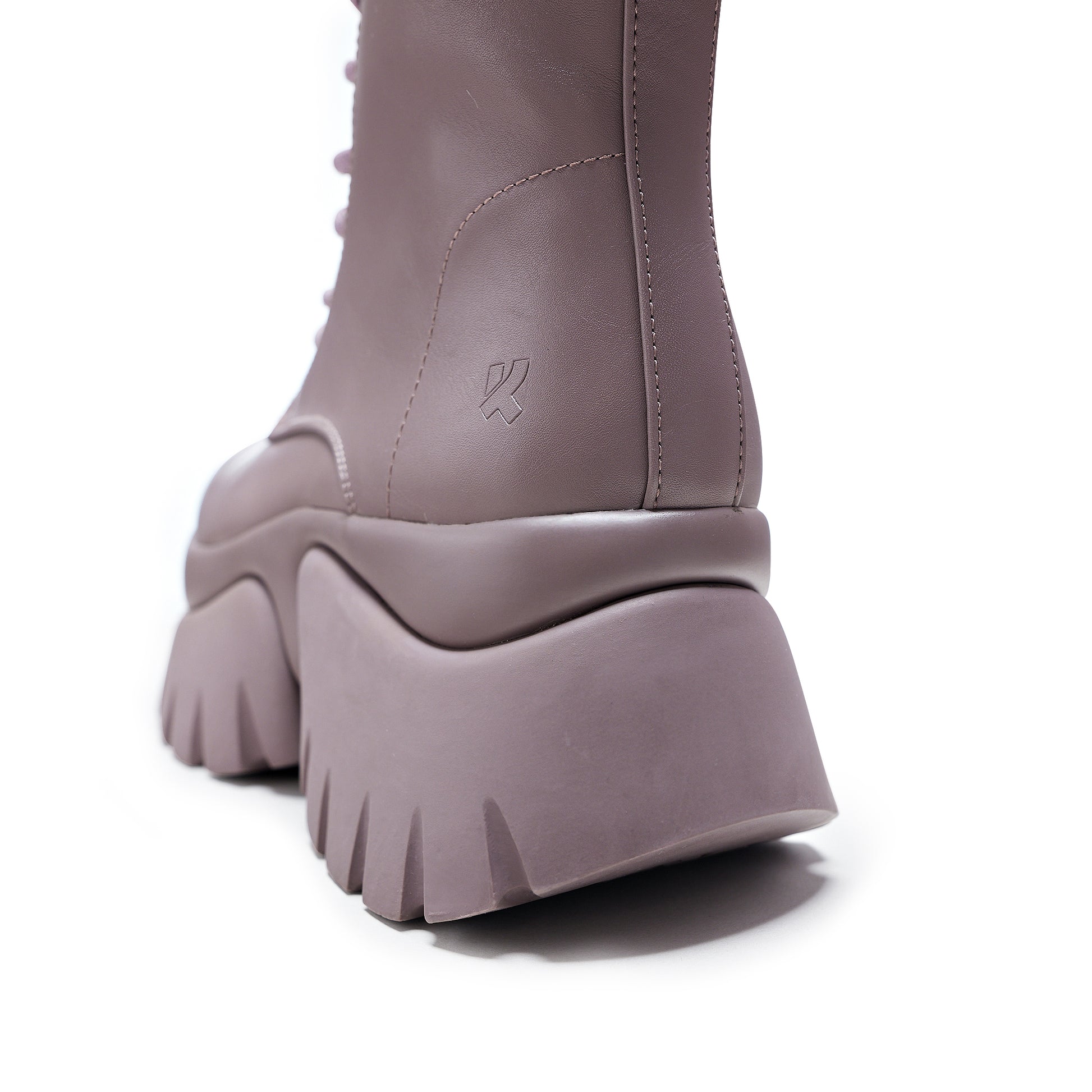 Costal Cruiser Vilun Ankle Boots - Mauve - Ankle Boots - KOI Footwear - Purple - Back View Detail