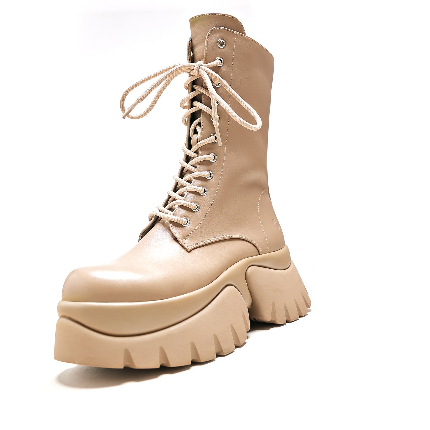 Costal Cruiser Vilun Ankle Boots - Sand - Ankle Boots - KOI Footwear - Beige - Detail View