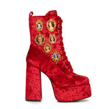 The Six Shadows Chunky Heeled Boots