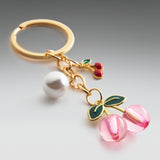 Double Cherries Keychain