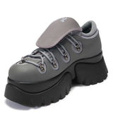 Dawnguard Men's Xtra Platform Trainers - Shadow