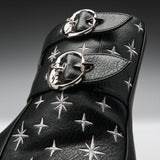 Eclipsed Rituals Biker Boots -Black