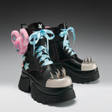 Jazmin Bean x KOI Frunkrocker Sidekick Monster Boots - Black