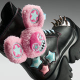 Jazmin Bean x KOI Frunkrocker Sidekick Monster Boots - Black
