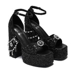 Frank N Furter Charm Chunky Heels Black_4