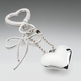 Glass Heart Keychain