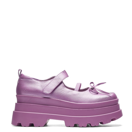 Galaxy Doll Trident Mary Janes - Purple - Mary Janes - KOI Footwear - Purple - Main View