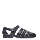Gilgen Men's Cutout Shoes - KOI Footwear - Black - Main View