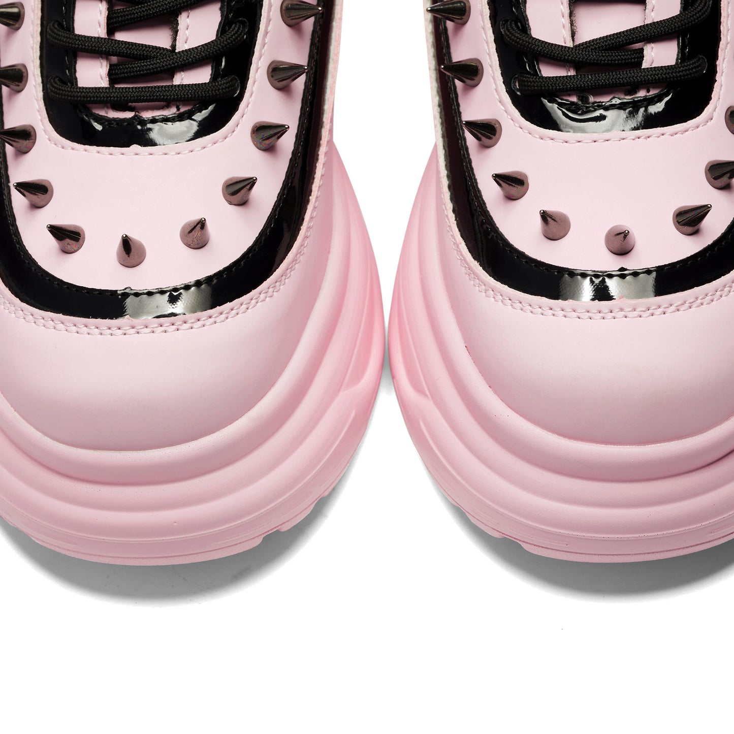 Haruna Pink Yami Trainers - Pink - KOI Footwear - Front Detail
