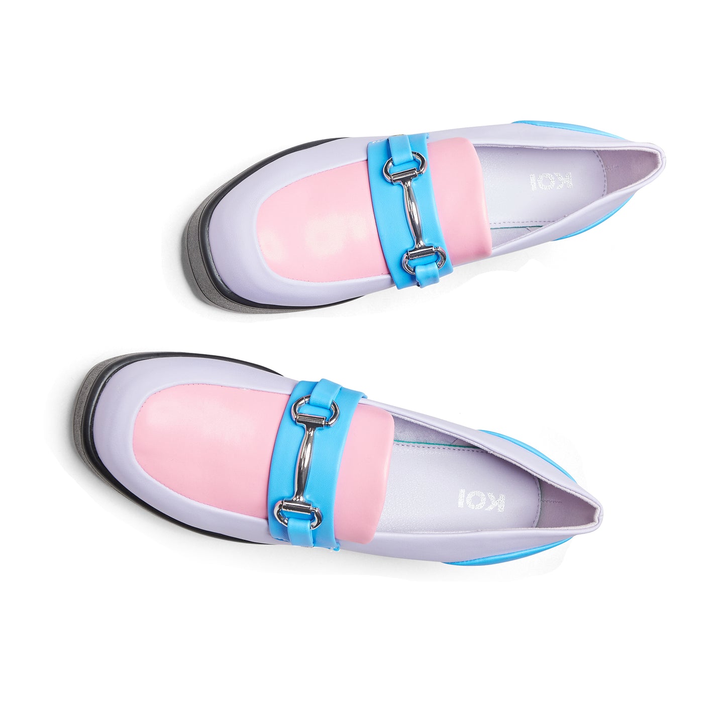 High Class Chunky Shoes - Pink Pastel - Shoes - KOI Footwear - Pink - Top View