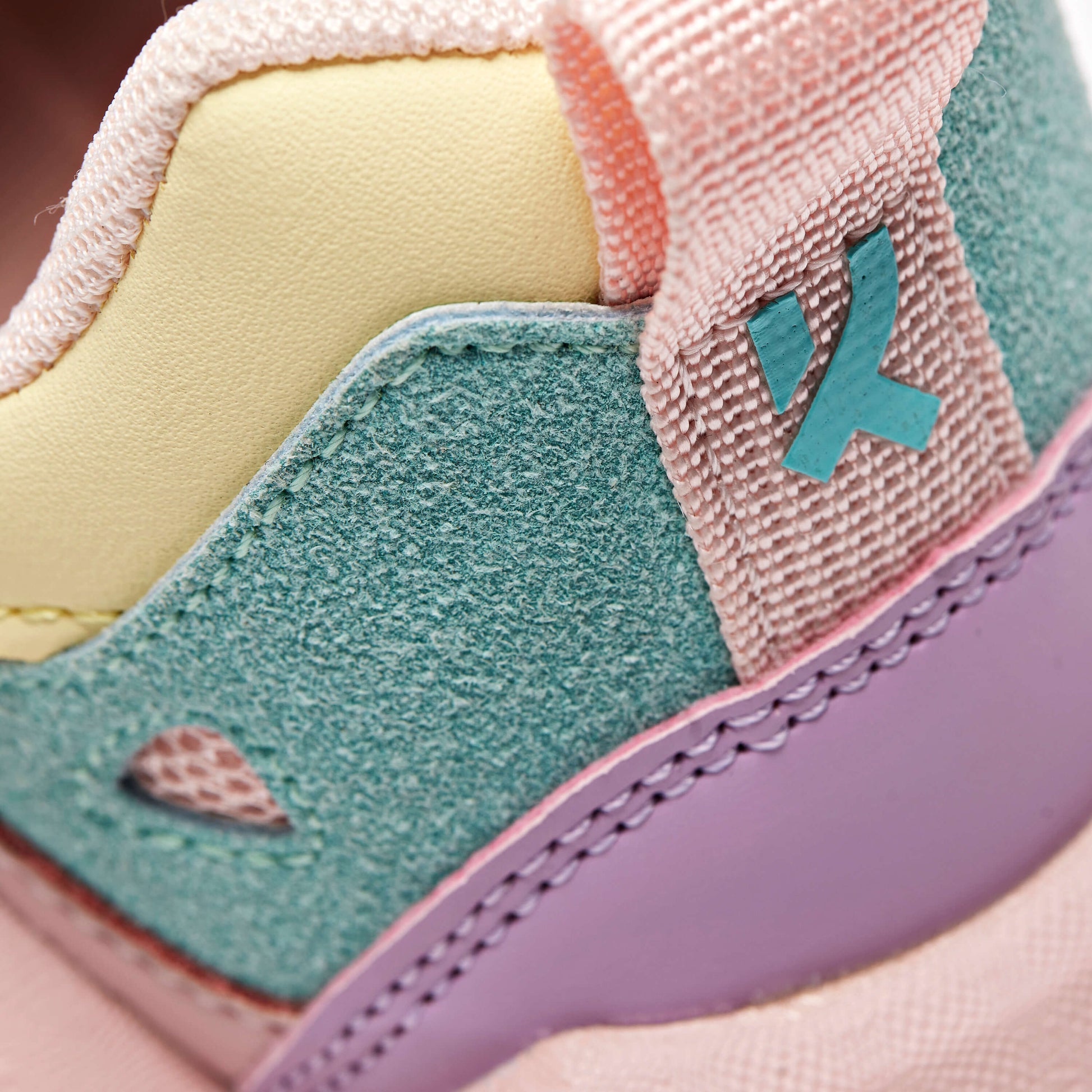 Ice Cream Beast Pastel Multi Trainers - Trainers - KOI Footwear - Pink - Back Detail