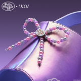 It’s Polly’s World Platform Heels- Purple