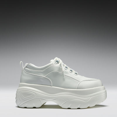 Jennie White Chunky Bubble Trainers