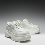 Jennie White Chunky Bubble Trainers
