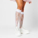 Jennie White Chunky Bubble Trainers