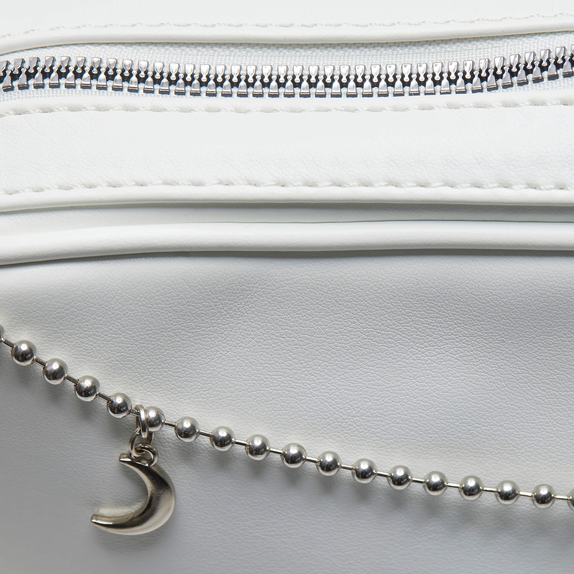 Jinx Mystic Charm White Shoulder Bag - Accessories - KOI Footwear - OS - Front Detail