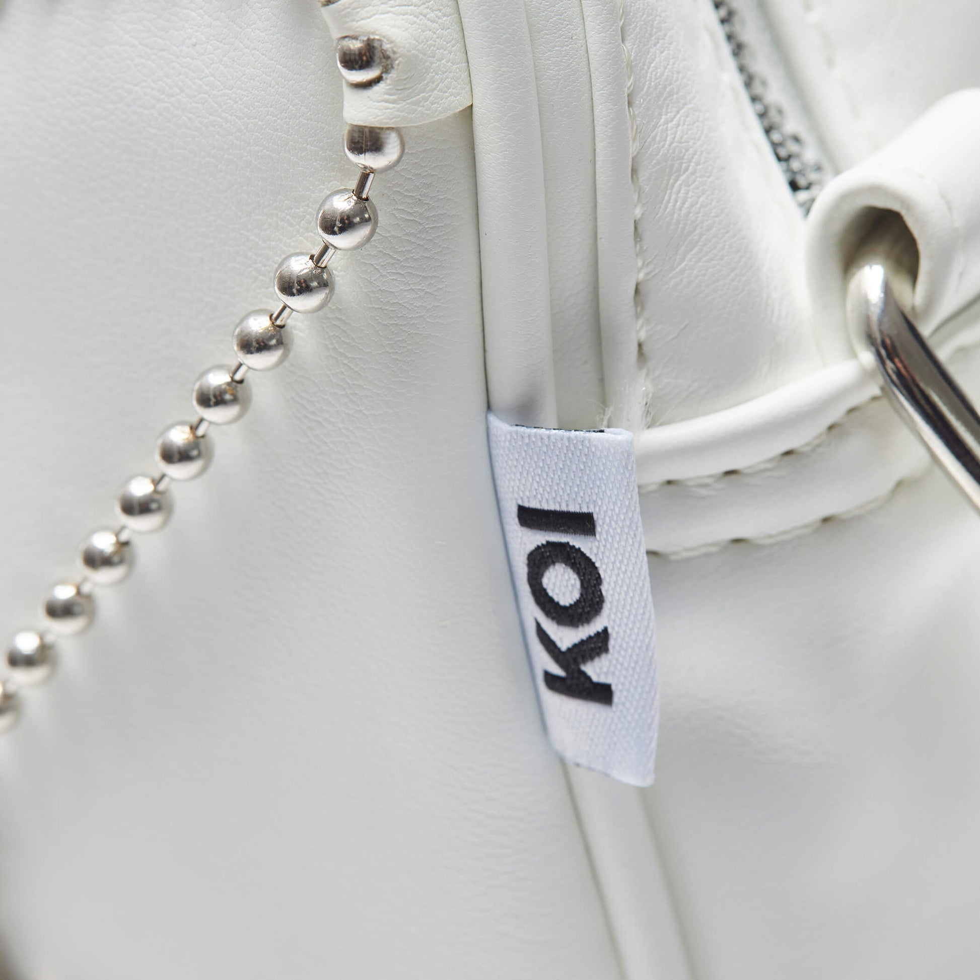 Jinx Mystic Charm White Shoulder Bag - Accessories - KOI Footwear - OS - Side Detail