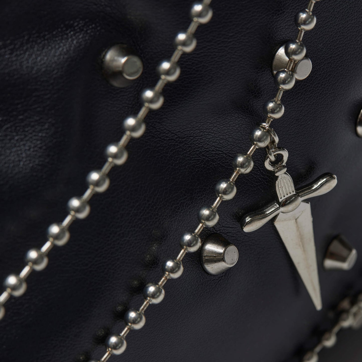 Jinx Mystic Charm Black Shoulder Bag - Accessories - KOI Footwear - OS - Front Detail