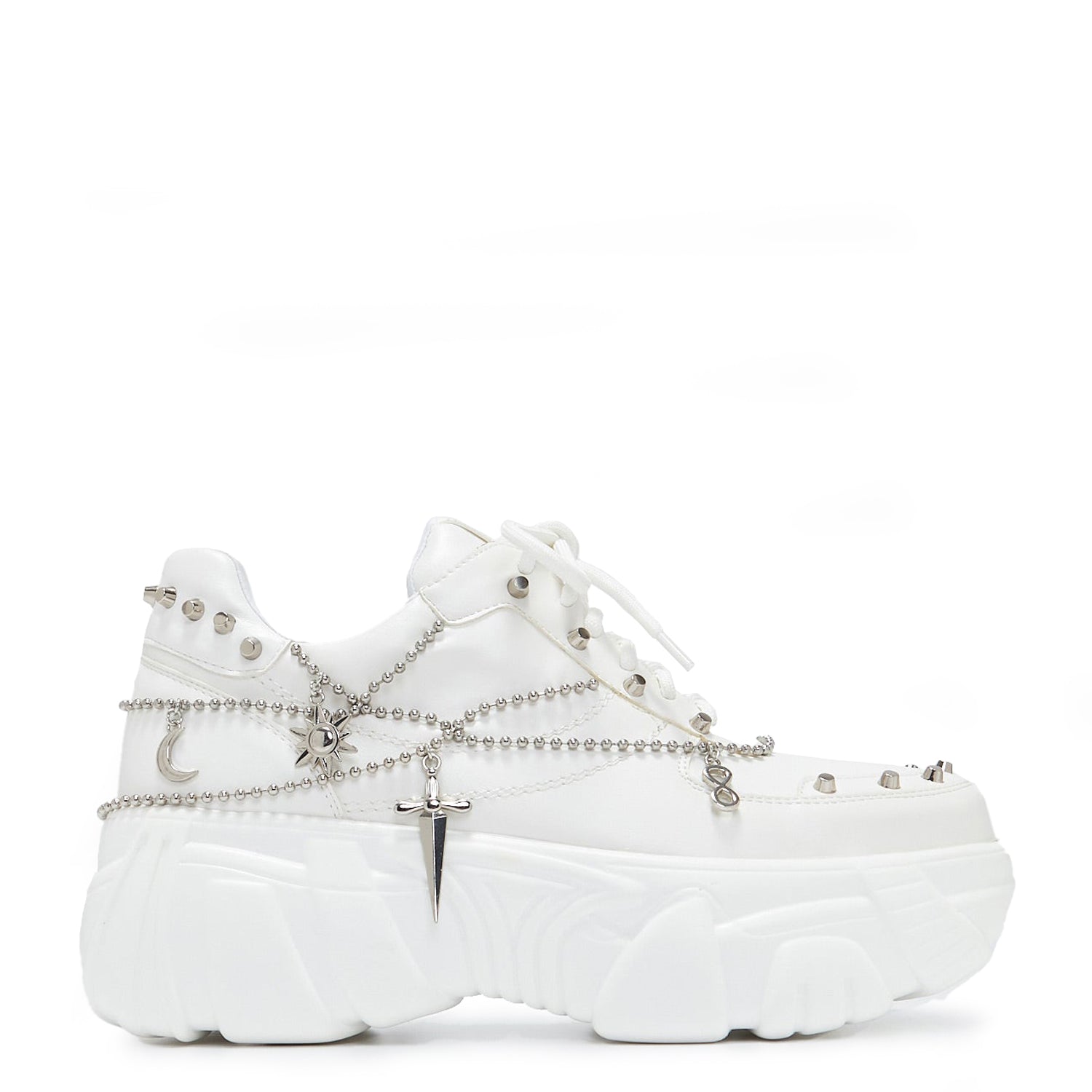 Jinx White Mystic Charm Trainers – KOI footwear