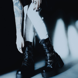 Junji Ito Collection x KOI Grasping Hand Heeled Boots