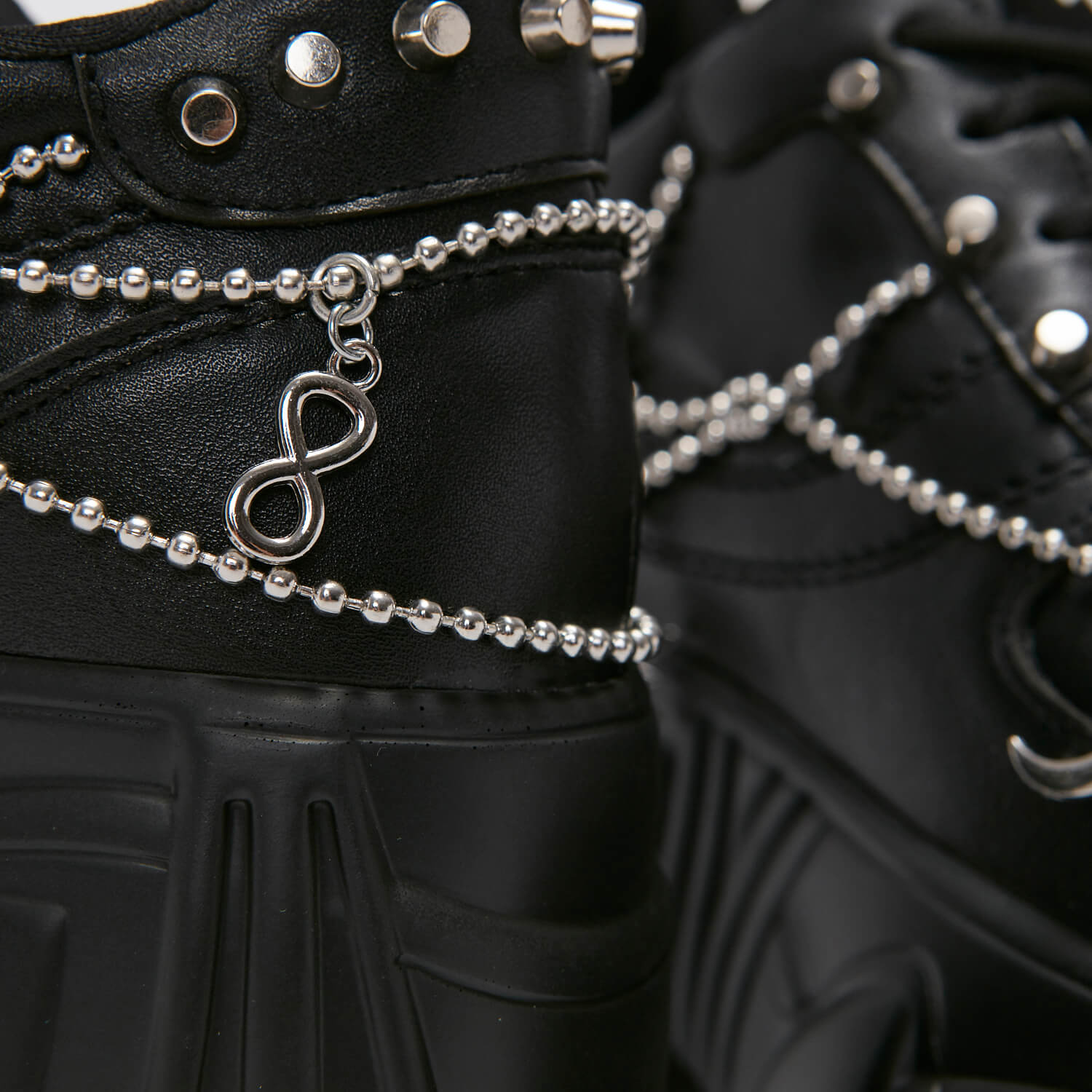 Jinx Men's Mystic Charm Trainers - Trainers - KOI Footwear - Black - Detail