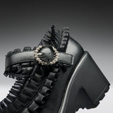 Tira Ruffle Mary Janes ‘ Dark Delights Edition’