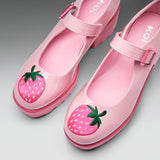 Tira Mary Janes ‘Strawberry Cheesecake Edition’